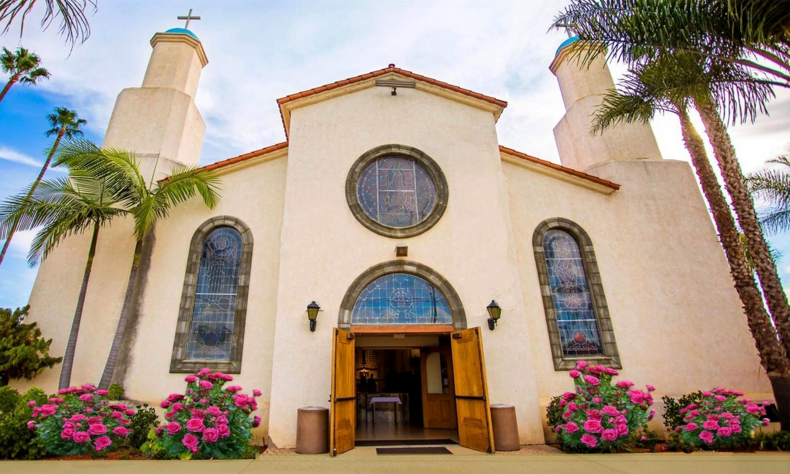Fachada de la Our Lady of Guadalupe Church